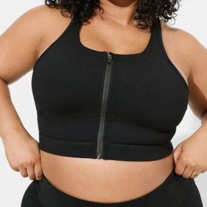 Torrid Low Impact Black Active Sports Bra